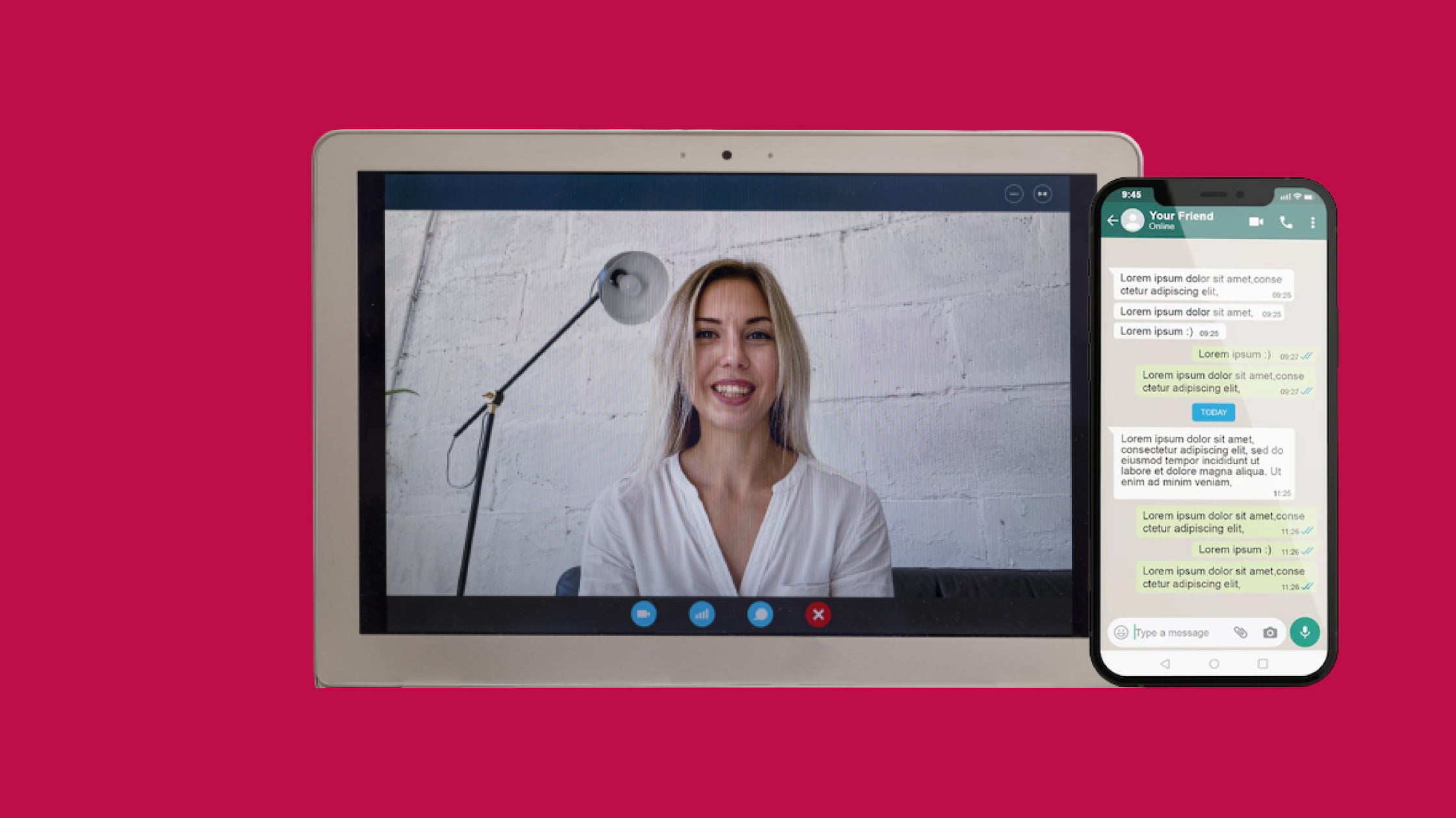 Interactive Chat and Video Solution for E-learning Platforms